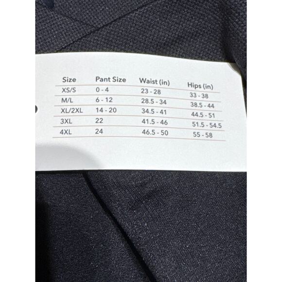 Shapermint Women's Size M/L Black All Day High Waisted Shaper Bottoms Shapewear - Picture 11 of 12